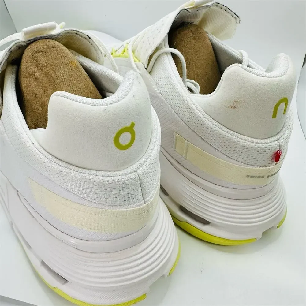 On Running Cloudnova 2 Men's Sneakers White/Limelight Size 12 Athletic